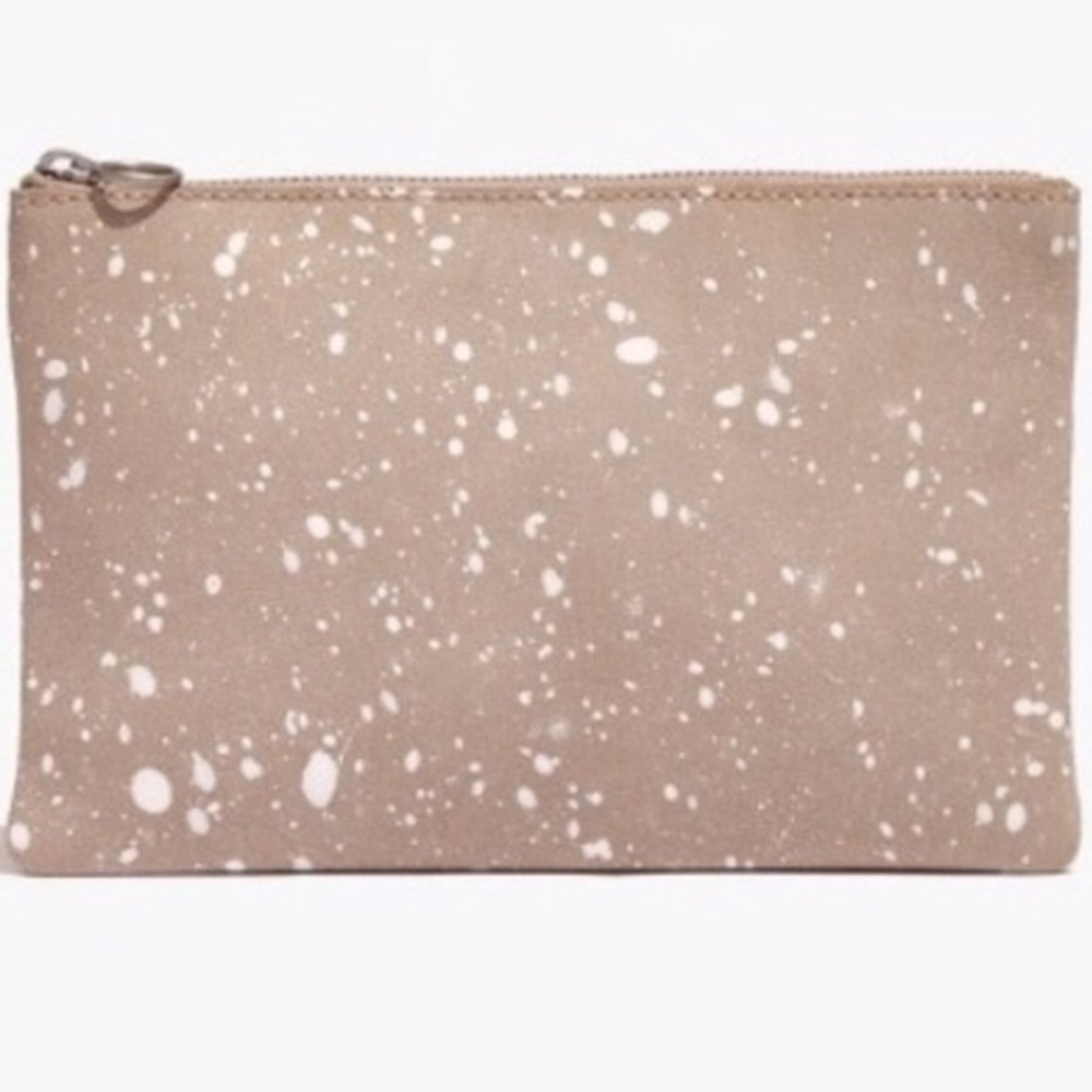 Madewell paint splatter wallet